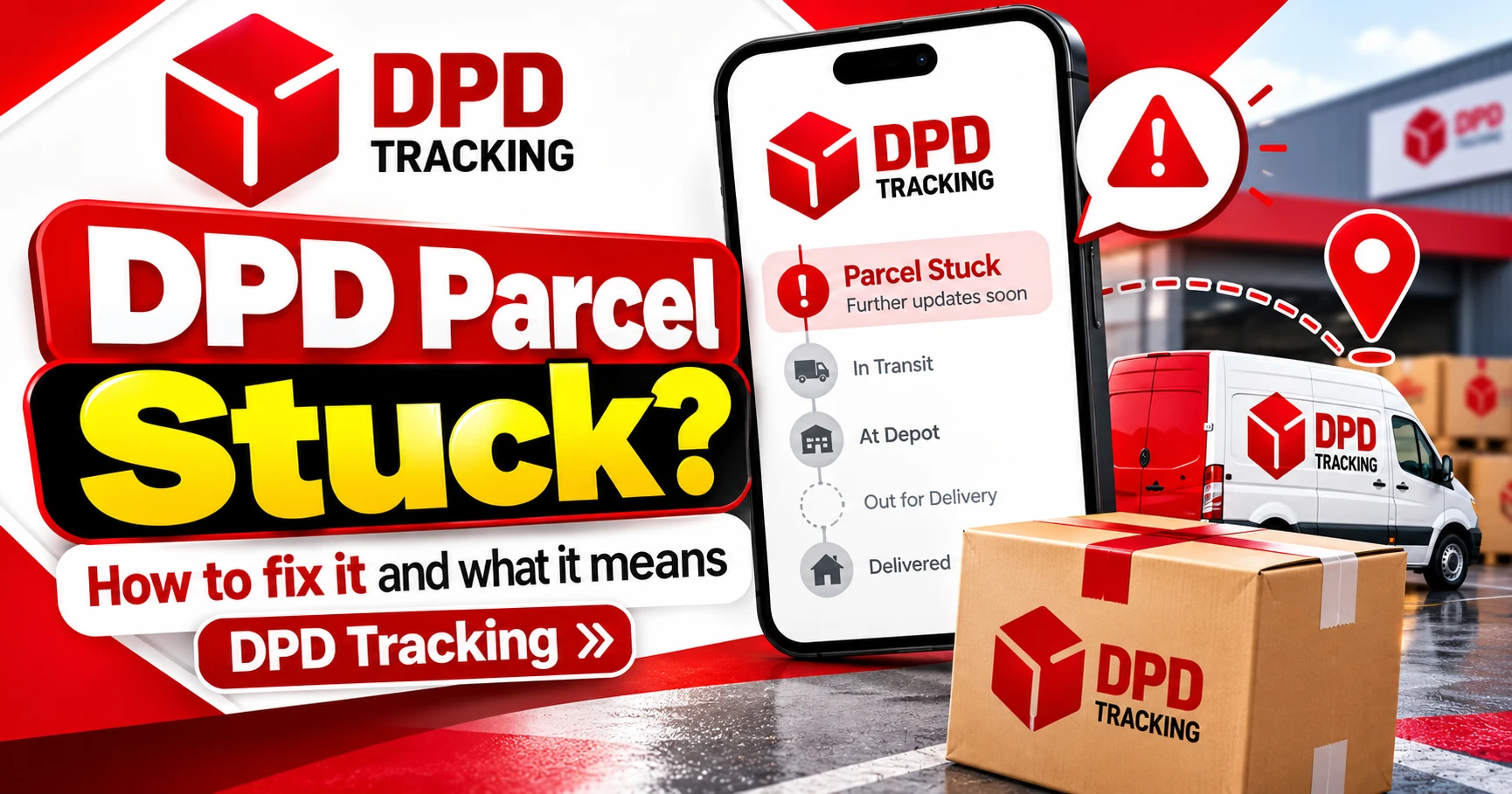 DPD Parcel Stuck? DPD Tracking guide